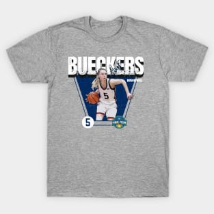 Bueckers #5 half Basketball Cartoon-KWBPB503 T-Shirt